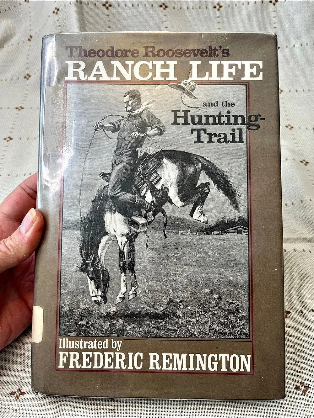 Theodore Roosevelt’s Ranch Life and the Hunting-Trail Illustrated Hardcover Book